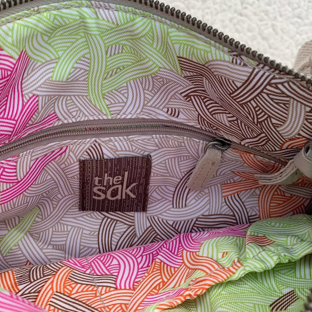 The Sak Grey Lucia Crossbody Bag - Picture 5 of 10